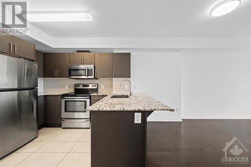 195 Besserer Street Unit#1103, Ottawa, ON - Indoor Photo Showing Kitchen With Upgraded Kitchen