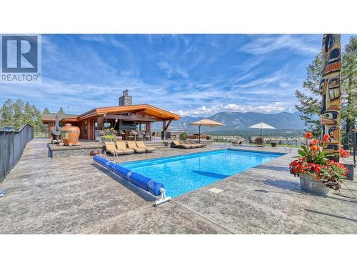 2175 Westside  Road, Invermere, BC - Outdoor With In Ground Pool