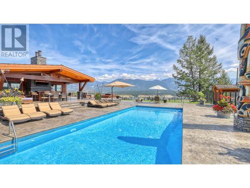 2175 Westside  Road, Invermere, BC - Outdoor With In Ground Pool