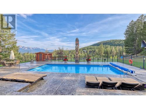 2175 Westside  Road, Invermere, BC - Outdoor With In Ground Pool With Backyard