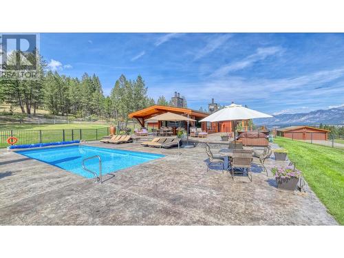 2175 Westside  Road, Invermere, BC - Outdoor With In Ground Pool With Backyard