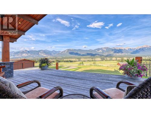 2175 Westside  Road, Invermere, BC - Outdoor With Deck Patio Veranda With View