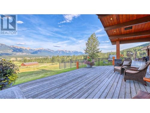 2175 Westside  Road, Invermere, BC - Outdoor With Deck Patio Veranda With View