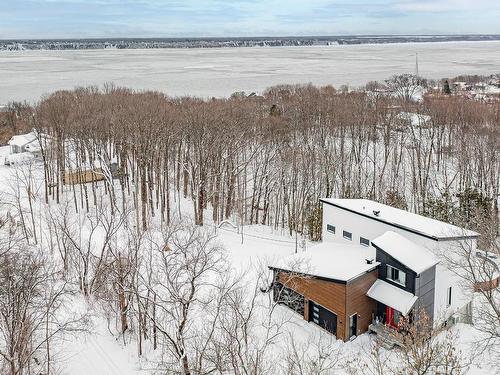 Aerial photo - 250 Rue De La Station, Neuville, QC - Outdoor With View