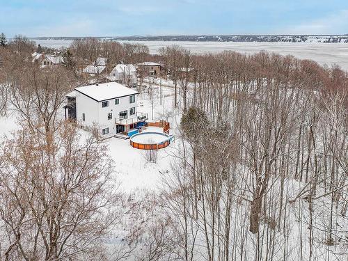 Aerial photo - 250 Rue De La Station, Neuville, QC - Outdoor With View