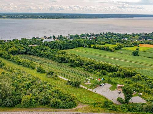 Aerial photo - 250 Rue De La Station, Neuville, QC - Outdoor With Body Of Water With View