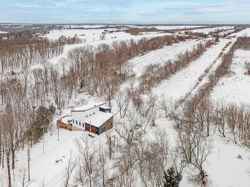 Aerial photo - 250 Rue De La Station, Neuville, QC - Outdoor With View