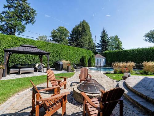 Backyard - 71 Boul. De Fontainebleau, Blainville, QC - Outdoor With In Ground Pool With Backyard