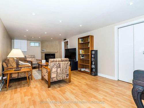 35 Gleneagle Cres, Toronto, ON - Indoor With Fireplace