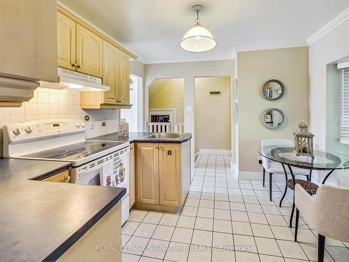 46 Mcdairmid Rd, Toronto, ON - Indoor Photo Showing Kitchen With Double Sink