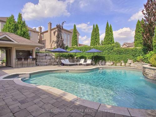 187 Oxford St, Richmond Hill, ON - Outdoor With In Ground Pool With Backyard