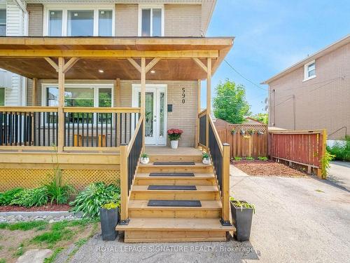 590 Appleby Line, Burlington, ON - Outdoor With Deck Patio Veranda With Exterior