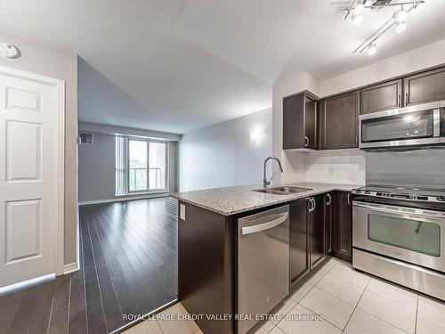 317-60 Via Rosedale, Brampton, ON - Indoor Photo Showing Kitchen With Double Sink