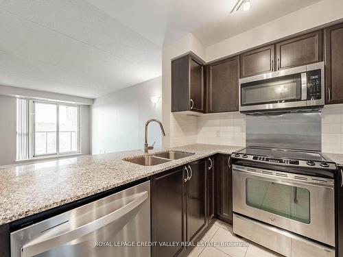 317-60 Via Rosedale, Brampton, ON - Indoor Photo Showing Kitchen With Double Sink With Upgraded Kitchen