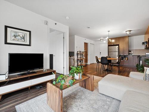 Living room - 403-4550 Rue Hochelaga, Montréal (Mercier/Hochelaga-Maisonneuve), QC - Indoor Photo Showing Living Room