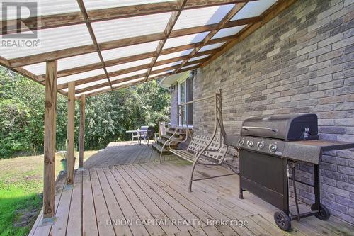 22823 Weirs Side Road, Georgina, ON - Outdoor With Deck Patio Veranda With Exterior