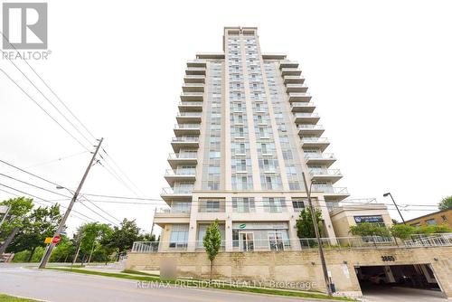 1101 - 3865 Lake Shore Boulevard W, Toronto, ON - Outdoor With Balcony With Facade