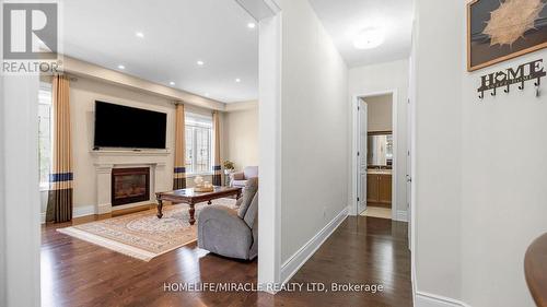 4 Rockton Court, Brampton, ON - Indoor With Fireplace