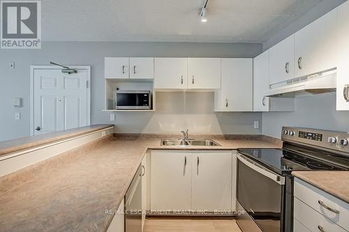 110 - 1441 Walker'S Line, Burlington, ON - Indoor Photo Showing Kitchen With Double Sink