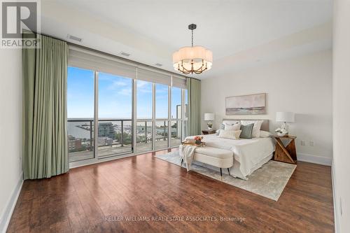 1401 - 8 Ann Street, Mississauga (Port Credit), ON - Indoor Photo Showing Bedroom