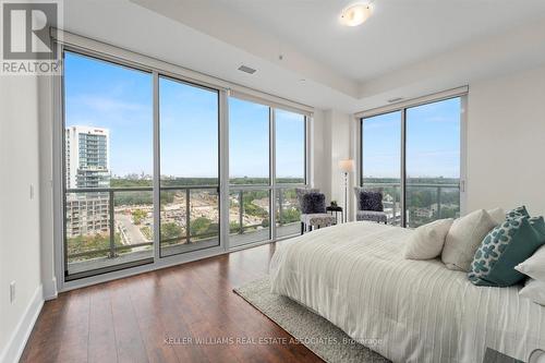 1401 - 8 Ann Street, Mississauga (Port Credit), ON - Indoor Photo Showing Bedroom