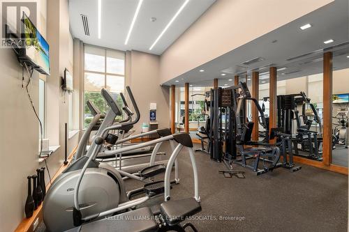 1401 - 8 Ann Street, Mississauga (Port Credit), ON - Indoor Photo Showing Gym Room