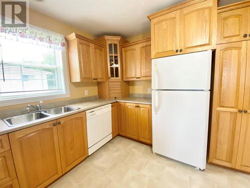 210 Bob Clark Drive, Campbellton, NL - Indoor Photo Showing Kitchen With Double Sink