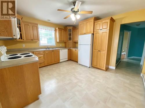 210 Bob Clark Drive, Campbellton, NL - Indoor Photo Showing Kitchen With Double Sink