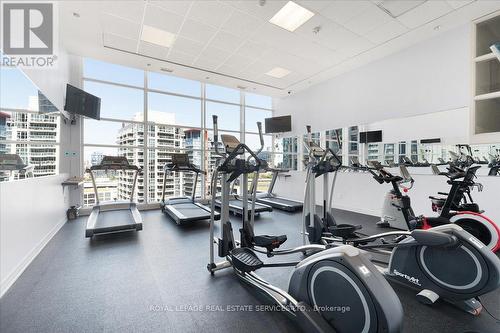 327 - 628 Fleet Street, Toronto (Niagara), ON - Indoor Photo Showing Gym Room