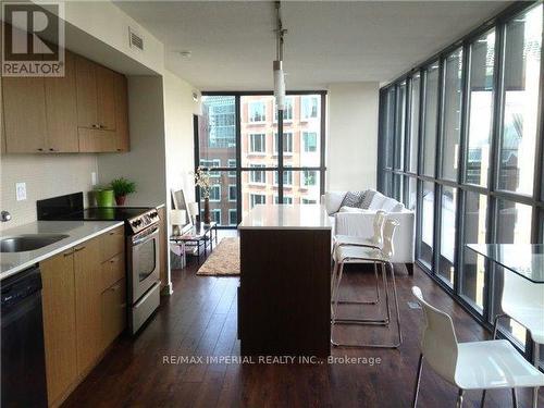 1602 - 110 Charles Street E, Toronto, ON - Indoor Photo Showing Kitchen With Stainless Steel Kitchen