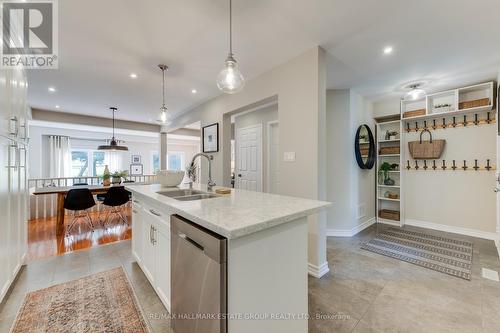 80 Andona Crescent, Toronto (Centennial Scarborough), ON - Indoor Photo Showing Kitchen With Double Sink With Upgraded Kitchen