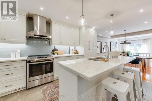 80 Andona Crescent, Toronto (Centennial Scarborough), ON - Indoor Photo Showing Kitchen With Double Sink With Upgraded Kitchen