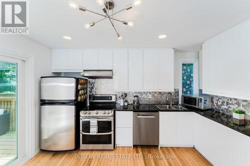 1011 Craven Road, Toronto (Greenwood-Coxwell), ON - Indoor Photo Showing Kitchen With Double Sink