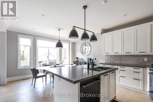 8 Philips Lake Court, Richmond Hill (Jefferson), ON - Indoor Photo Showing Kitchen With Double Sink With Upgraded Kitchen