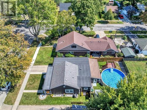 12 King Street, Leamington, ON - Outdoor With Above Ground Pool With View