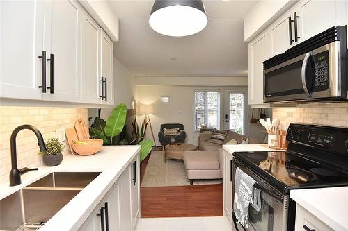 30 Western Battery Road Unit# 341, Toronto, ON - Indoor Photo Showing Kitchen With Double Sink