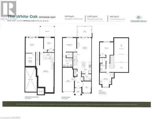 The White Oak Model-Interior Unit - 16 Cedar Creek Private Unit# 24, Saugeen Shores, ON - Other