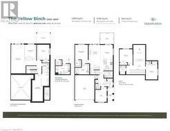 The Yellow Birch Model- (No Loft)-End Unit - 