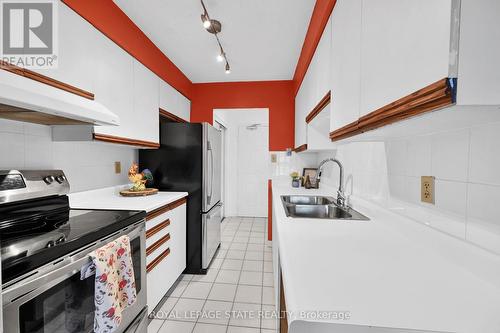 203 - 482 James Street N, Hamilton (North End), ON - Indoor Photo Showing Kitchen With Double Sink