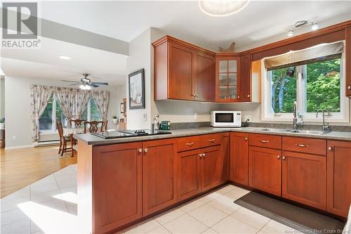 1222 Lavallee, Memramcook, NB - Indoor Photo Showing Kitchen With Double Sink