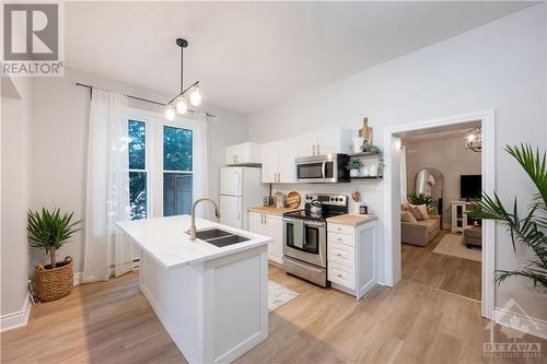 157 Down Street, Carleton Place, ON - Indoor Photo Showing Kitchen With Double Sink With Upgraded Kitchen