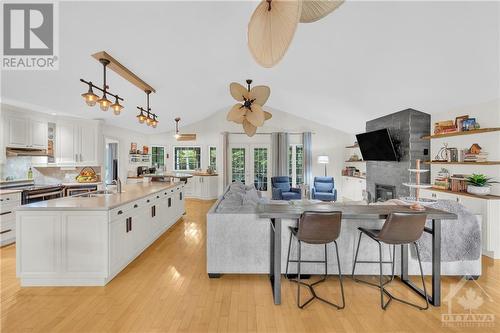 Main Level - 220 Garfield Street, Gananoque, ON - Indoor Photo Showing Kitchen With Double Sink