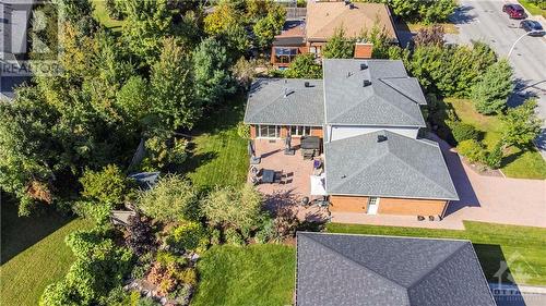 Aerial view of this beautiful home that has a very large footprint - 10 Riverbrook Road, Ottawa, ON - Outdoor