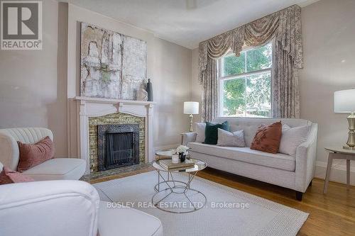 135 Church Street, Toronto (Weston), ON - Indoor Photo Showing Living Room With Fireplace