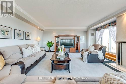 2313 - 168 Bonis Avenue, Toronto (Tam O'Shanter-Sullivan), ON - Indoor Photo Showing Living Room With Fireplace