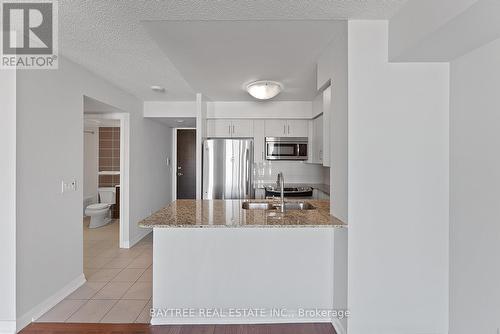 803 - 205 Sherway Gardens Road, Toronto (Islington-City Centre West), ON - Indoor Photo Showing Kitchen With Double Sink