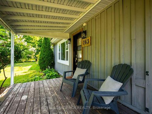 763 Edward St, Innisfil, ON - Outdoor With Deck Patio Veranda With Exterior