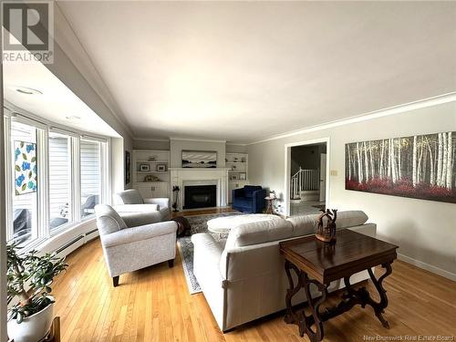 2773 Rothesay Road, Rothesay, NB - Indoor Photo Showing Living Room With Fireplace