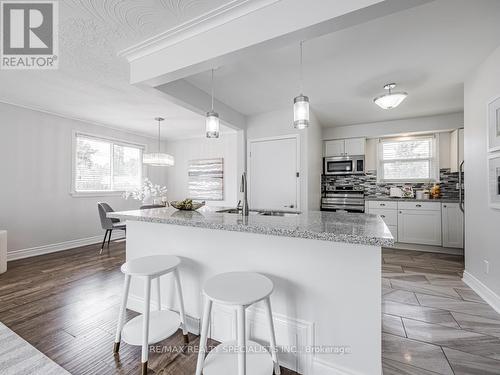 24 Parkway Avenue, Brampton, ON - Indoor Photo Showing Kitchen With Upgraded Kitchen