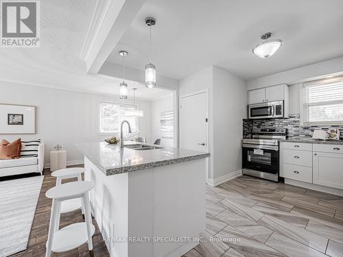 24 Parkway Avenue, Brampton, ON - Indoor Photo Showing Kitchen With Upgraded Kitchen